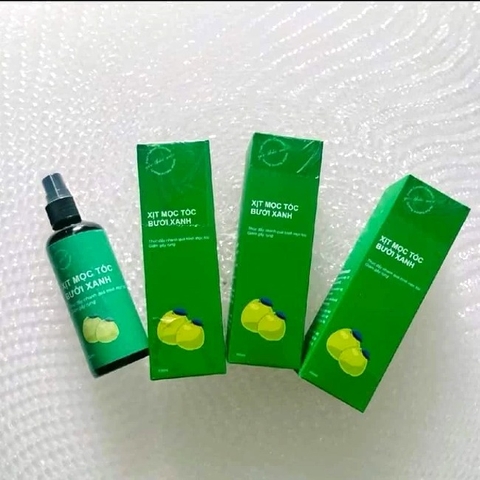 16. Xịt mọc tóc bưởi xanh giảm gãy rụng và thúc đẩy mọc tóc nhanh 100ml