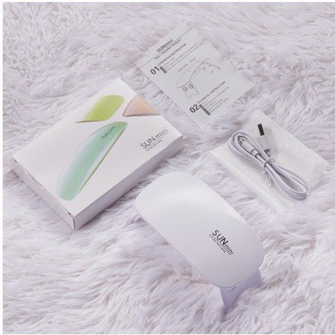 Máy Hơ Nail Cầm Tay Sun Mini UVLED Nail Lamp 13,5x9x25cm
