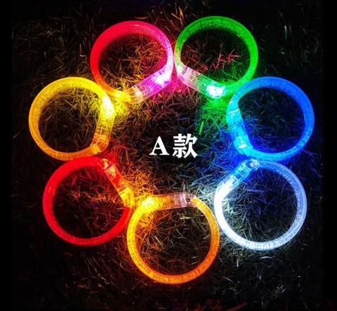HLK Vòng tay led nước, vòng tay dạ quang nhiều màu sắc giao ngẫu nhiên_China