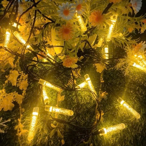 TST Dây đèn trang trí giọt nước