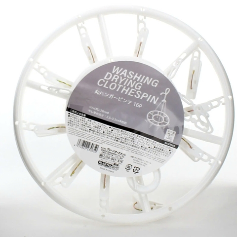 TDEP Móc treo 16 kẹp hình tròn đường kính 28cm