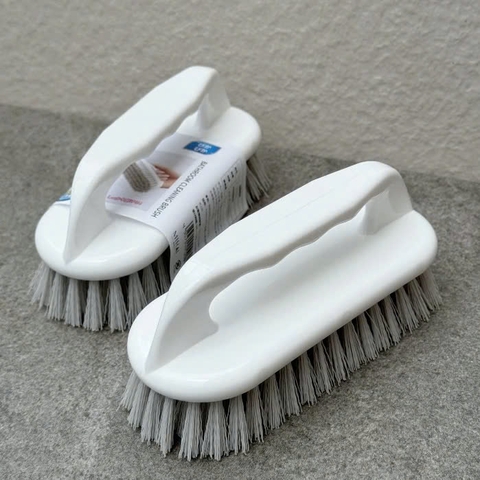 Bàn chải cọ có tay cầm cước sóng MIRAI Nhật Bản 15*5.5*7cm