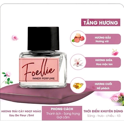 Chai nước hoa vùng kín FOELLIE Eau De Inner Perfume 5ml