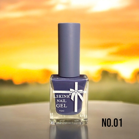16.1 Sơn móng tay chai dẹt Lskinr Nail Polish 3D Gel 15ml