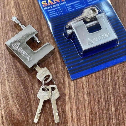 17.5 Ổ Khoá Cửa Chữ U Santiao 5x4,5x1,5cm