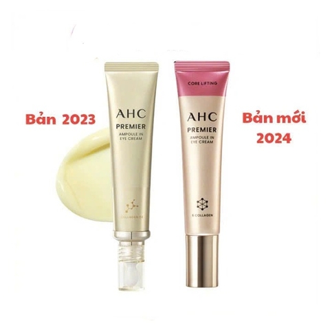 Kem Dưỡng Mắt AHC Premier Ampoule In Eye Cream Core Lifting 6 Collagen (Phiên bản mới 2024)