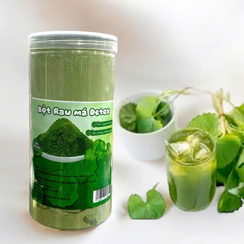 Bột rau má detox