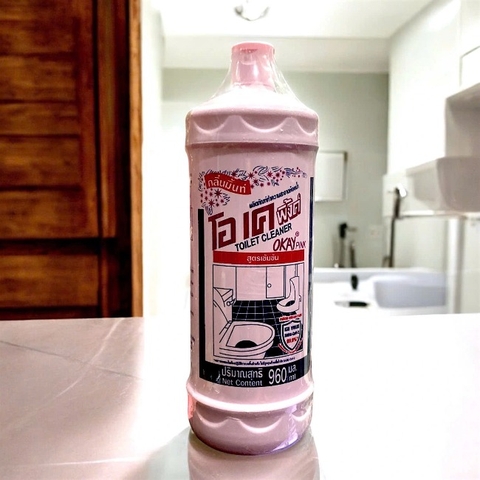 SKG3. Nước Tẩy Rửa Siêu Mạnh Toilet Okay Thái Lan 960ml