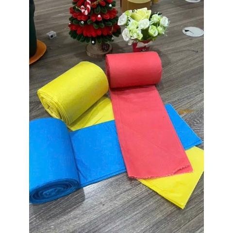 TDEP. Sét 3 cuộn túi đựng rác màu đen