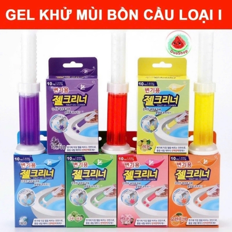 Gel khử mùi diệt khuẩn bồn cầu dạng thạch hình hoa