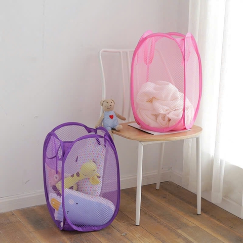 Túi Lưới/Giỏ Đựng Đồ Đa Năng Gấp Gọn Siêu Tiện Lợii 30x30x40cm