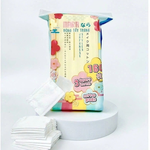 Bịch 160 Miếng Bông Tẩy Trang Nana