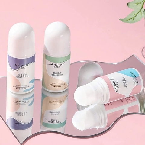 Lăn khử mùi Minshzee khử mùi cơ thể lưu hương 50ml