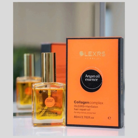 B4. Serum dưỡng tóc Olexrs+HairSalon Collagen Complex Hair Repair Oil 80ml