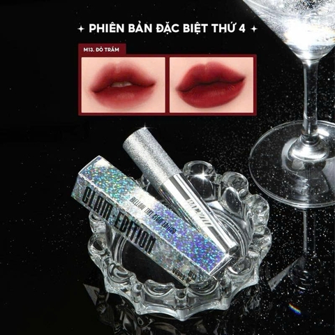 16.3 Son Kem Merzy Mellow Tint Glam Edition M13. Vapor Red