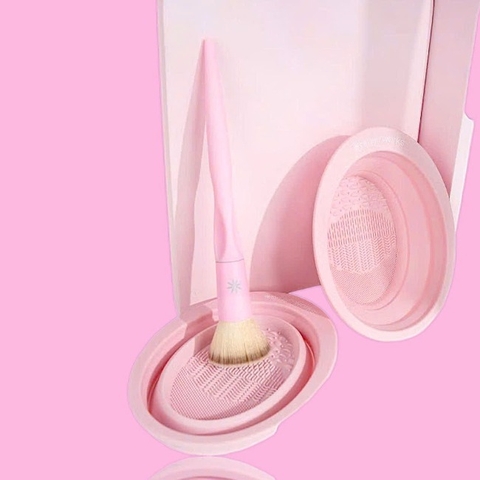 Chậu làm sạch cọ trang điểm bằng silicone Jary Silicone Makeup Brush Cleaning