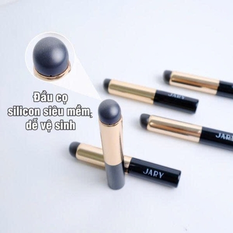 T9. Cọ tán môi bằng silicone Jary Silicone Lip Brush (có túi)