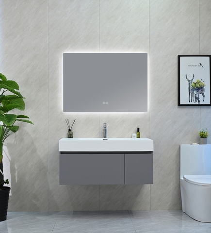 SP-5692G Bộ tủ phòng tắm nhựa PVC Resin Lavabo cao cấp SELTA