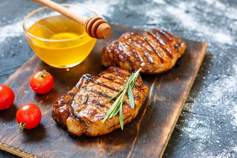 GẦU BÒ NƯỚNG MẬT ONG