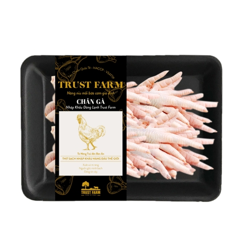 Chân gà nhập khẩu đông lạnh Trust Farm Up 50g (khay 500g)