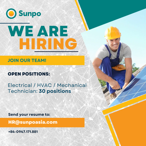 Chuyên viên Kỹ thuật Lắp đặt (30 vị trí)
