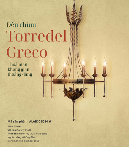 Đèn chùm sảnh ALAIDC 5014