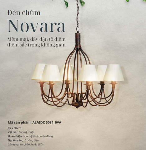 Đèn chùm sảnh ALAIDC 5081_6VA