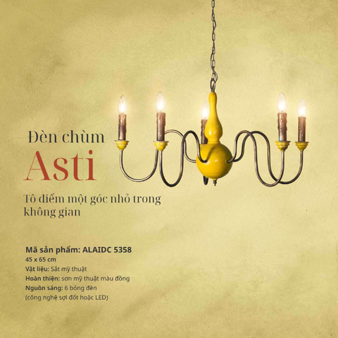 Đèn chùm sảnh ALAIDC 5358