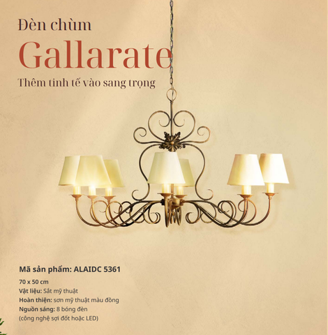 Đèn chùm sảnh ALAIDC 5361