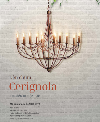 Đèn chùm sảnh ALAIDC 5372
