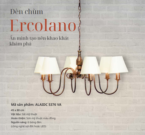 Đèn chùm sảnh ALAIDC 5376 VA