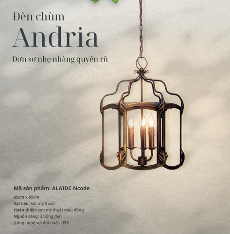 Đèn chùm sảnh ALAIDC Ncode