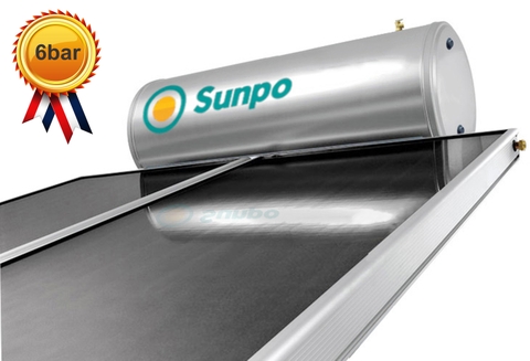 nước nóng năng lượng mặt trời loại tấm panel