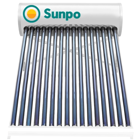 Dòng Economy 160 lít-16 ống: SUNPO-16-160L-ECO