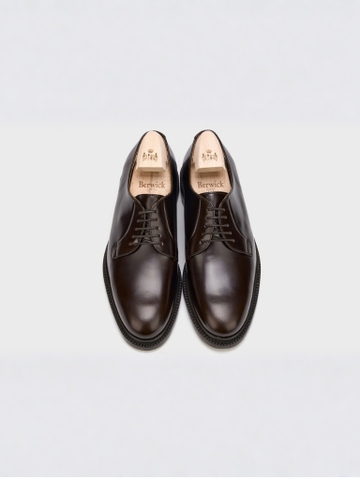 H184 Dark Brown Soft Calf Blucher