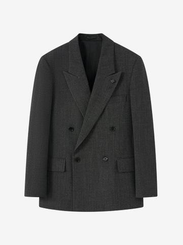 Miami Grey Flannel DB Suit