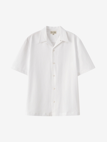 Ernest Shirt | White Seersucker
