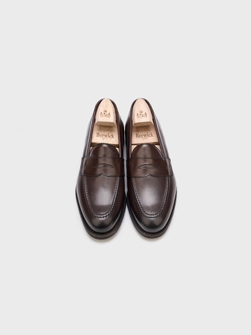 H8 Dark Brown Soft Calf Penny Loafer
