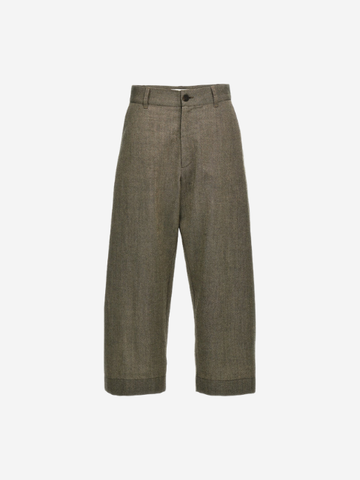 Quần Bosun Wool Pant In Moss