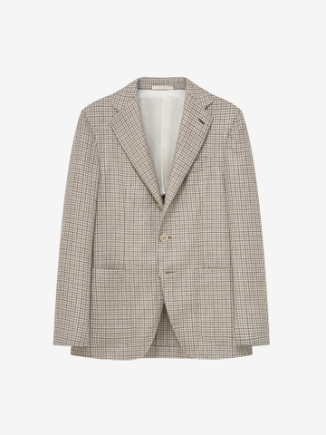 Aida Guncheck Summer Tweed Sport Jacket