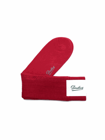 Chaussette Homme-Coton Cotes Rouge