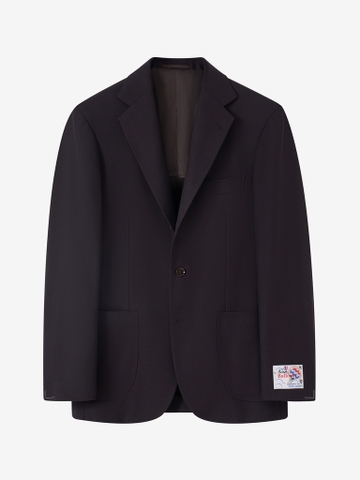 Navy/brown herringbone Balloon sport jacket 09F
