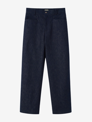 Indigo French Cotton Denim Gardian Trousers