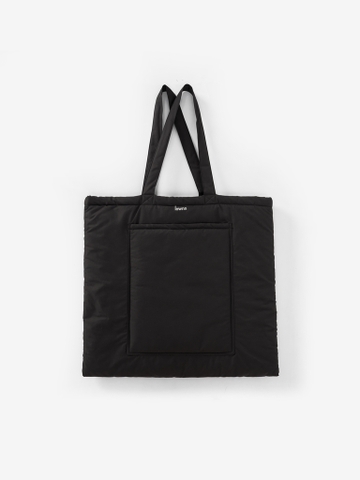 Túi Tote Bag in Black Cotton