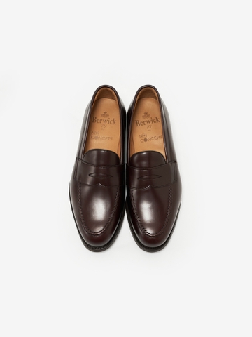 H8 Dark Brown Soft Calf Penny Loafer