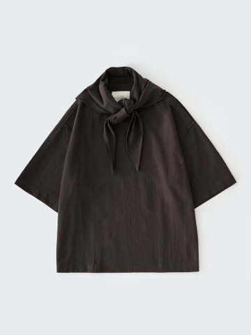 Cary Woven Scarf T-shirt in Muscat