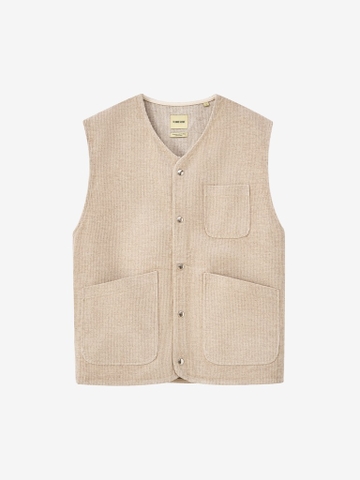 Camargue Vest In Undyed