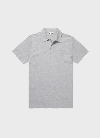 Áo thun Riviera Polo Shirt In Grey Melange