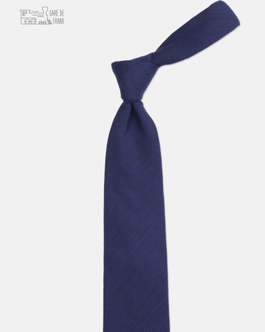 Indigo Blue Wool Tie