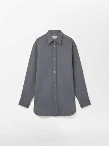 Áo sơ mi Akako Shirt In Grey Marl